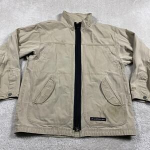 Vintage Nike ACG Jacket Mens Medium Khaki All Conditions Gear Cotton 90s